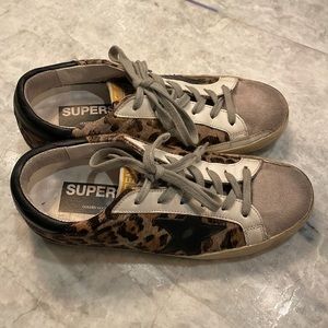 Golden Goose Superstar Cheetah Print